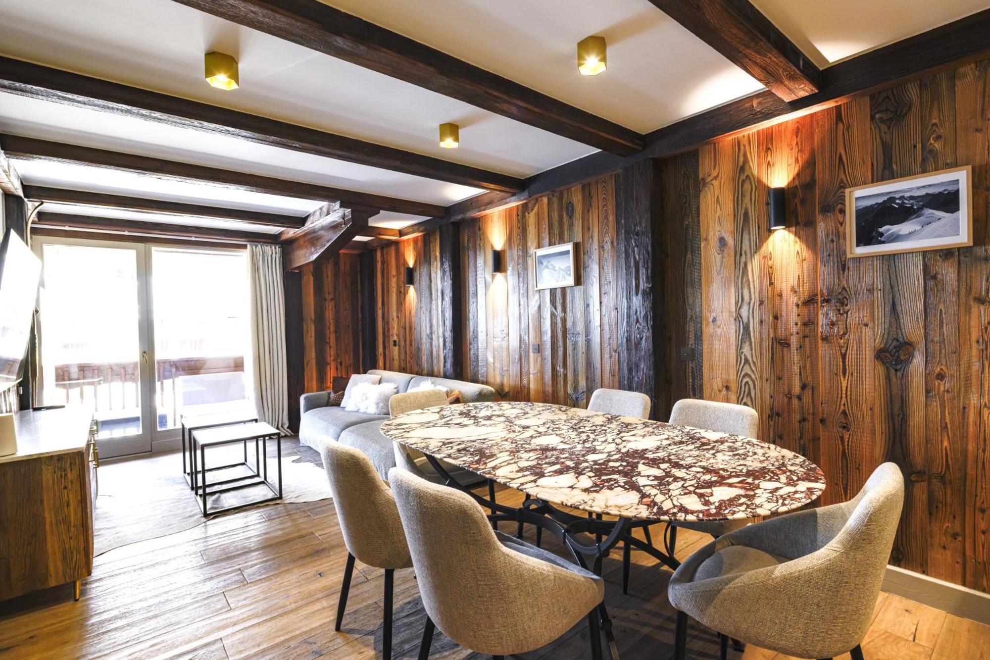 Luxury Suite 70M2 Balcon Courchevel1850 Parking Exterior foto